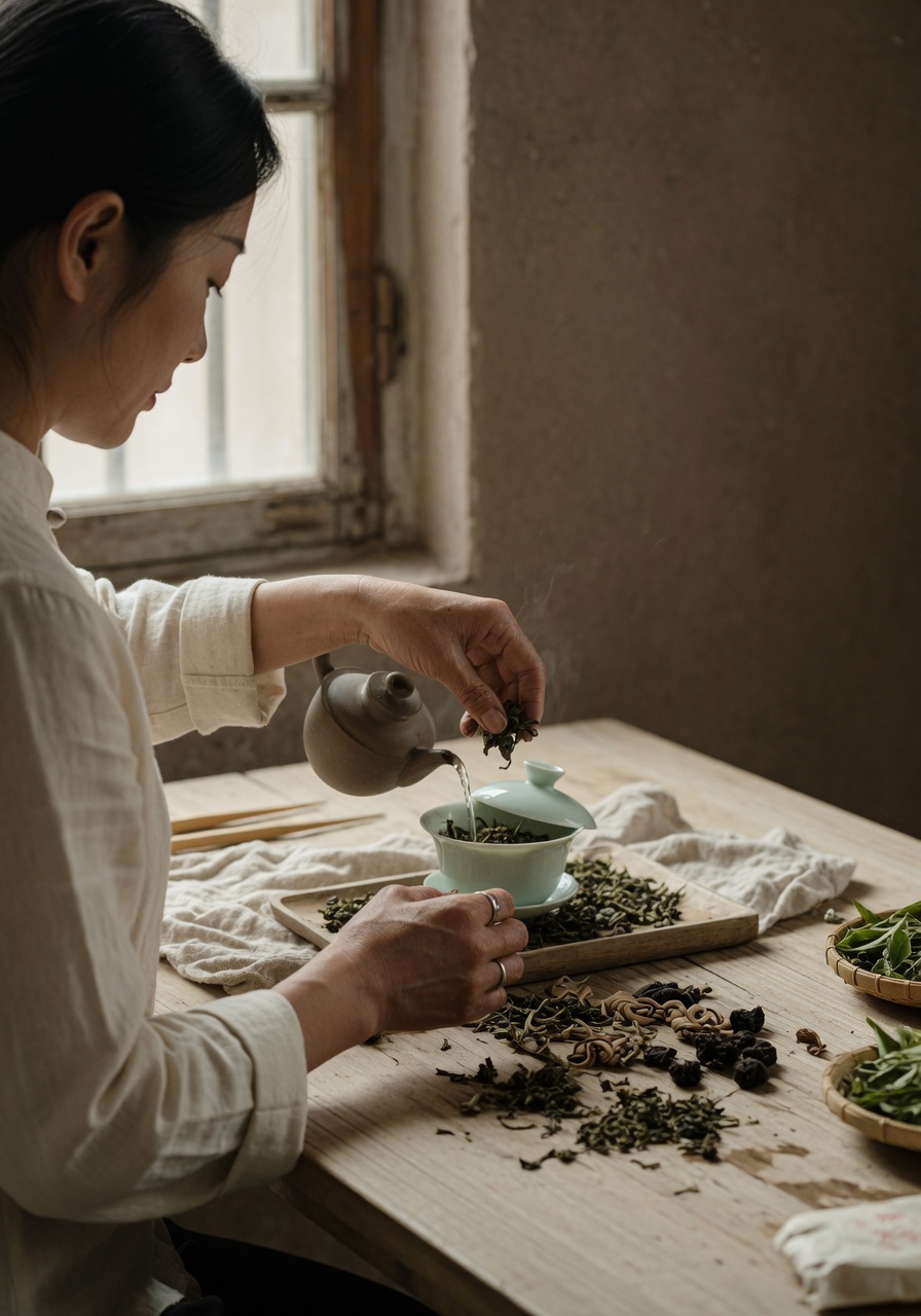 <em>Fang Ting</em> حول الطريق الطويل من oolong إلى pu-erh